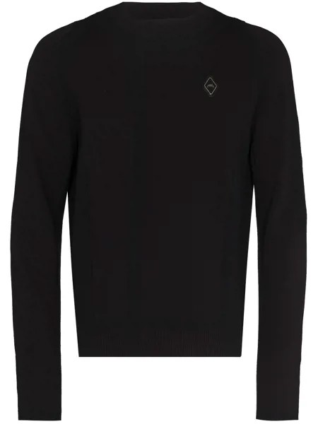 A COLD WALL technical-knit crew-neck sweatshirt