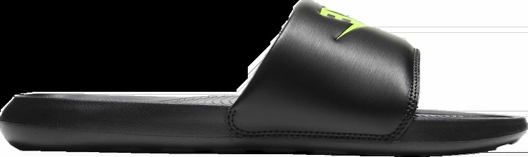 Сандалии Nike Victori One Slide 'Black Volt', черный