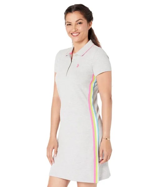 Платье U.S. POLO ASSN., Multi Side Stripe Polo Dress
