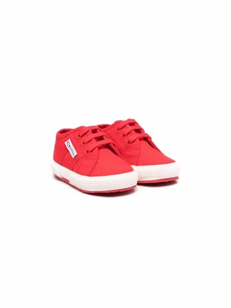 Superga Kids кроссовки на шнуровке