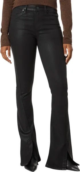 Джинсы High-Rise Lou Lou Jolene Pockets Twist Outseam in Black Fog Luxe Coating Paige, цвет Black Fog Luxe Coating