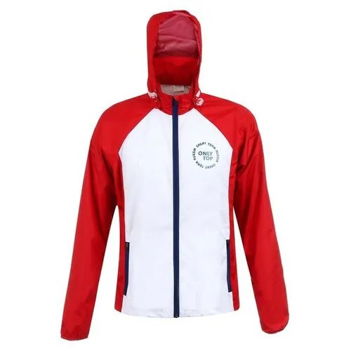 Куртка спортивная ONLYTOP, размер 48, красный