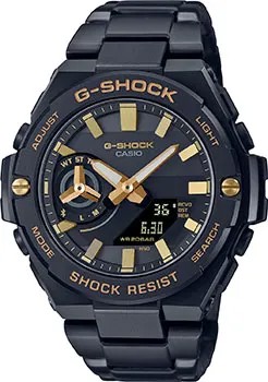 Японские наручные  мужские часы Casio GST-B500BD-1A9. Коллекция G-Shock