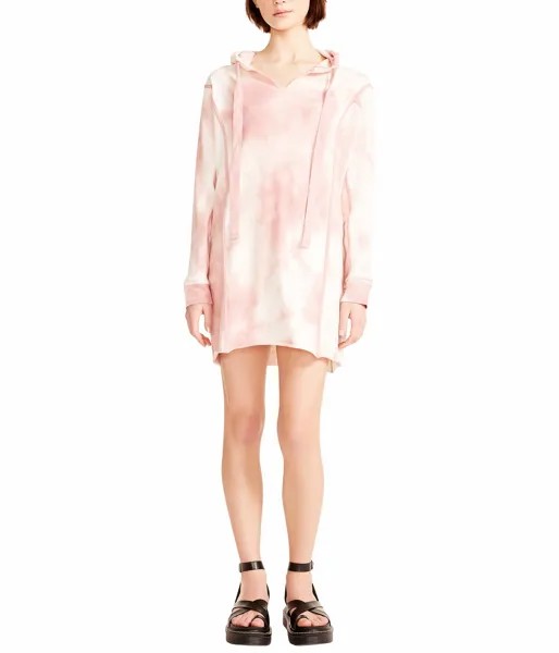 Платье Madden Girl, Hoodie Dress w/ Twill Trim High-Low Hem