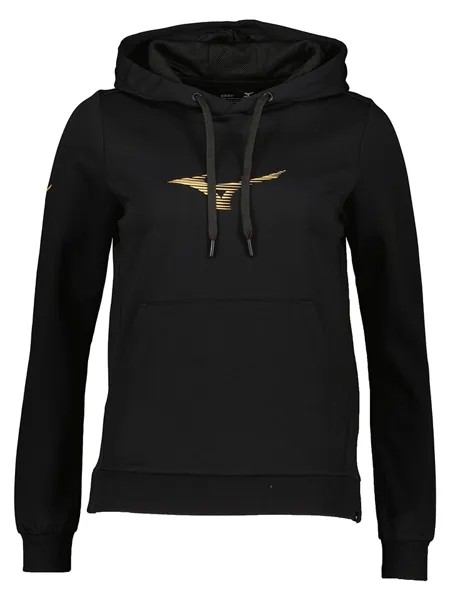 Толстовка Mizuno Hoodie Athletic Graphic, черный