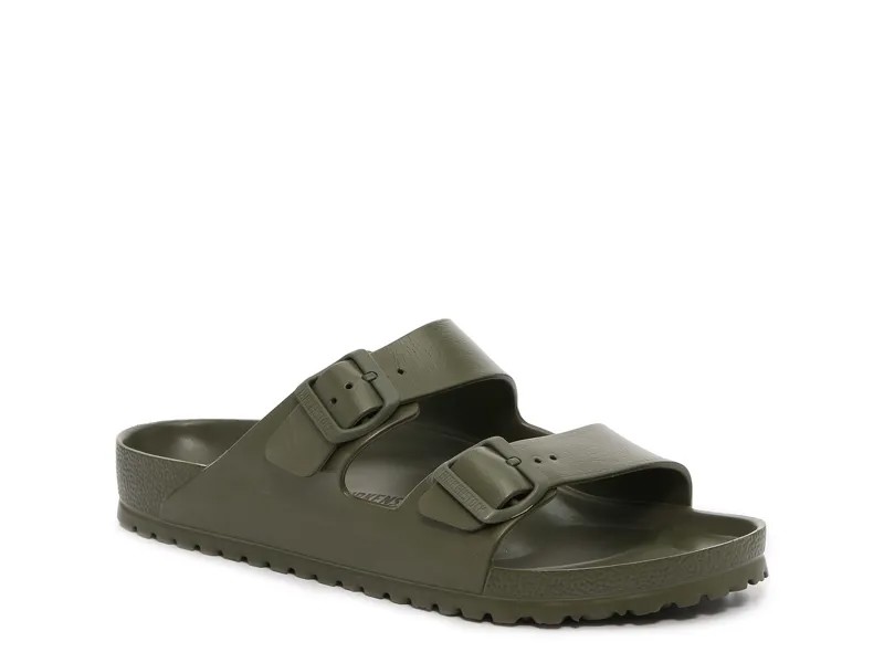 Шлепанцы Arizona Essentials мужские Birkenstock, темно-зеленый