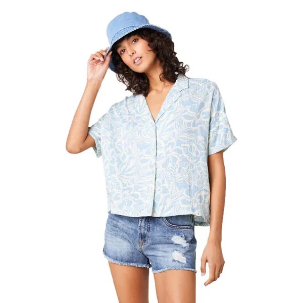 Рубашка с коротким рукавом Rip Curl Sunchaser, синий