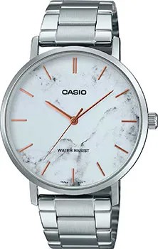 Японские наручные  мужские часы Casio MTP-VT01DM-7A. Коллекция Analog