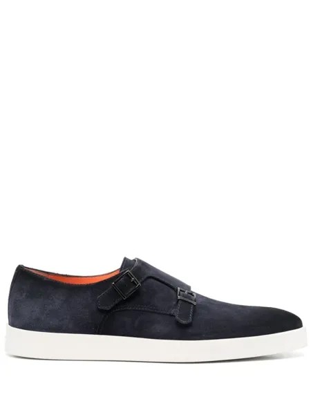 Santoni туфли монки, синий