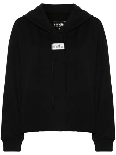 MM6 Maison Margiela худи с нашивкой, черный