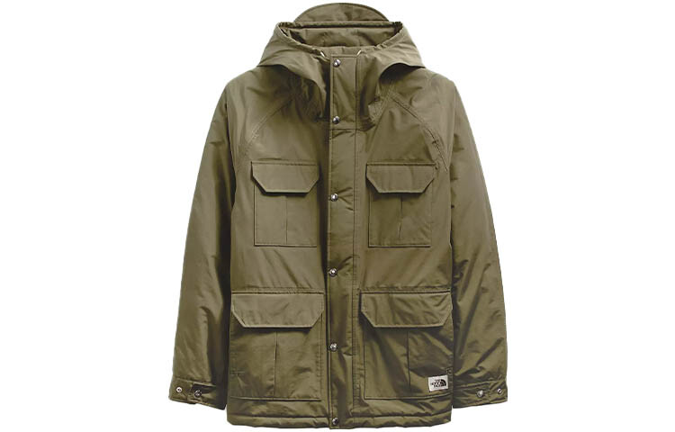 Пуховик мужской хаки The North Face, хаки