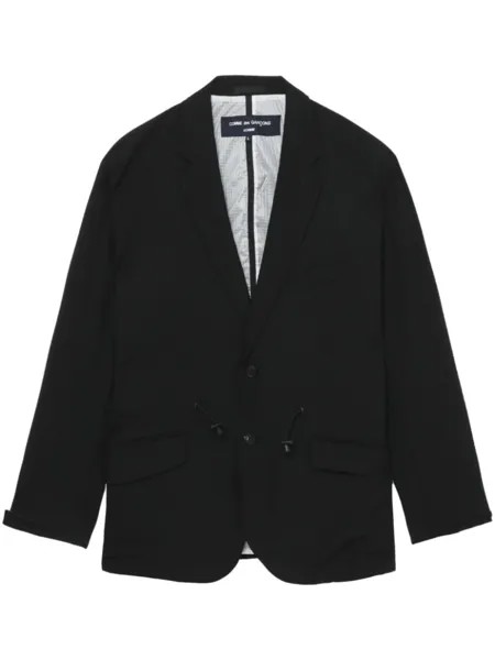 Comme des Garçons Homme однобортный пиджак, черный