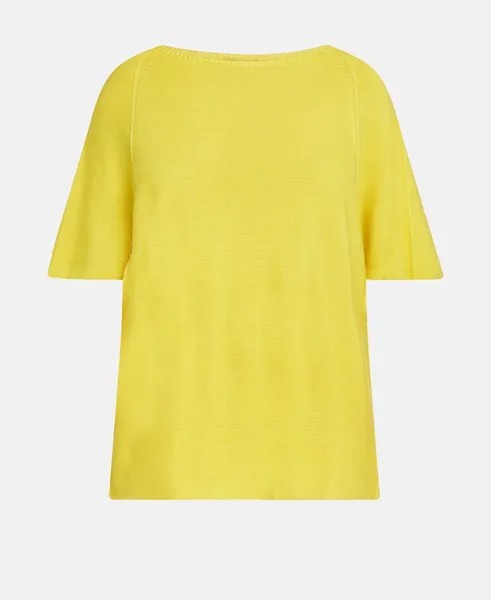 Пуловер с короткими рукавами Marina Rinaldi, желтый