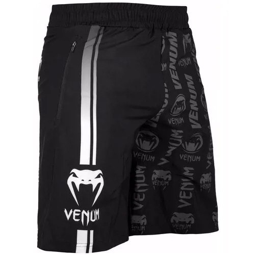 Шорты Venum Logos Training Shorts Black/White XL