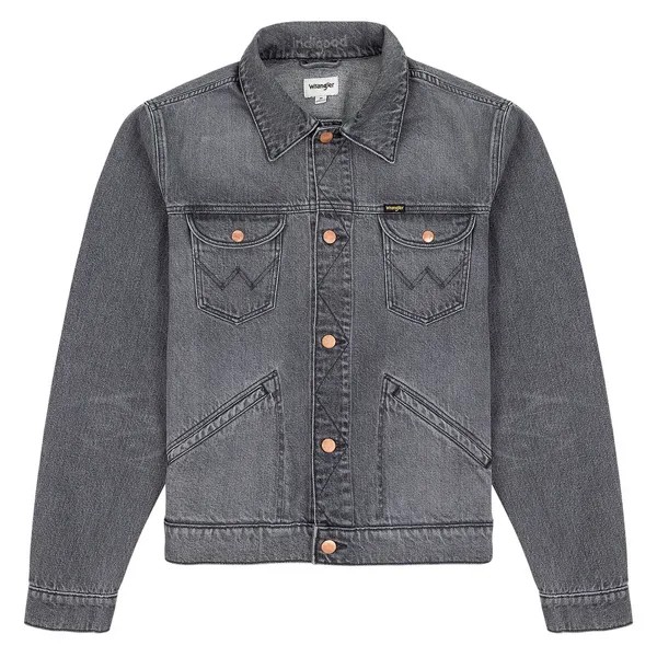 Куртка Wrangler 124Mj Regular Denim, серый