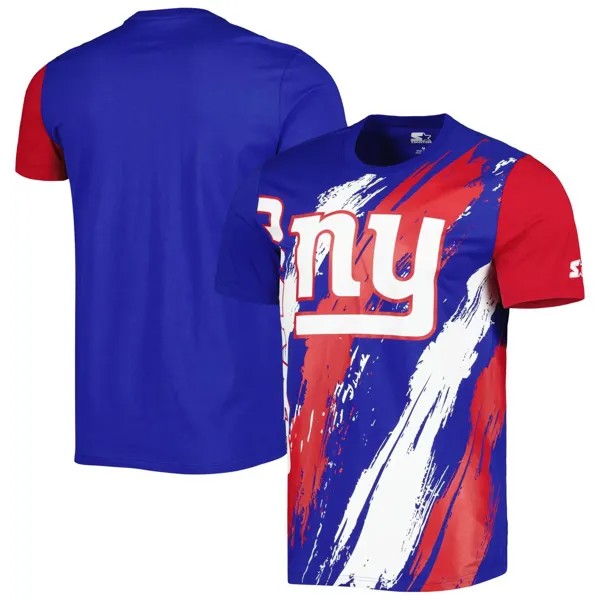 Мужская футболка Starter Royal New York Giants Extreme Defender