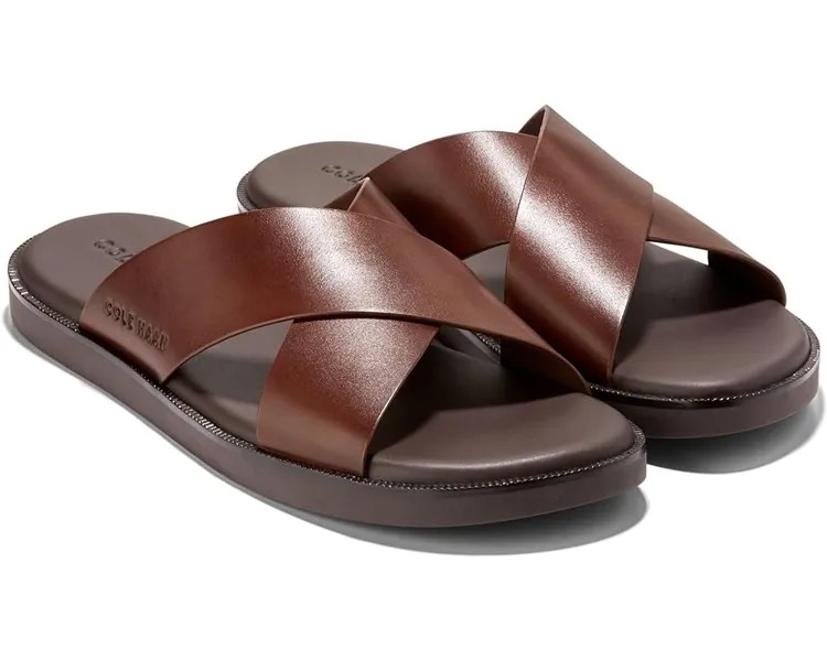 Сандалии Cole Haan Nantucket Cross Strap, цвет Woodbury/Java