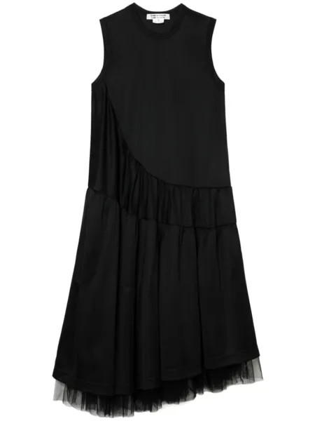 Comme Des Garçons Comme Des Garçons платье миди асимметричного кроя, черный