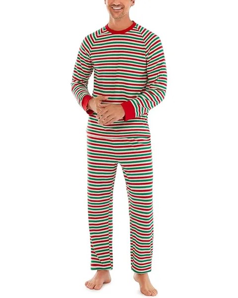 Пижама Pajamarama Team ELF Long, цвет Red/Green/White Stripe