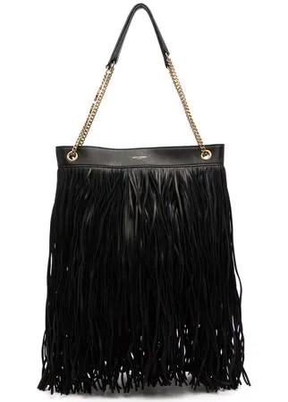 Yves Saint Laurent Pre-Owned сумка на плечо с бахромой