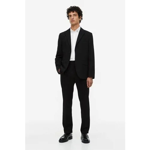 Брюки H&M, размер 54, черный