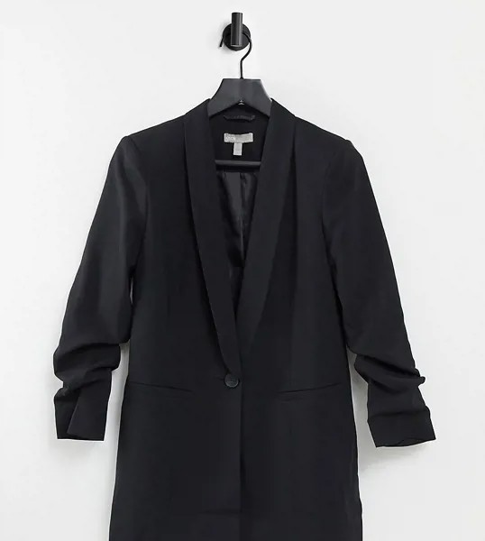 Комбинируемый пиджак ASOS DESIGN Tall-Черный цвет