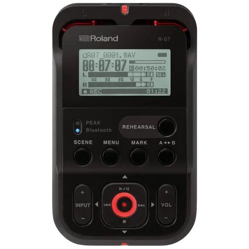 Портативный рекордер Roland R-07 White