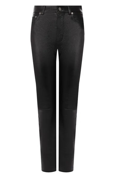 Кожаные брюки Saint Laurent