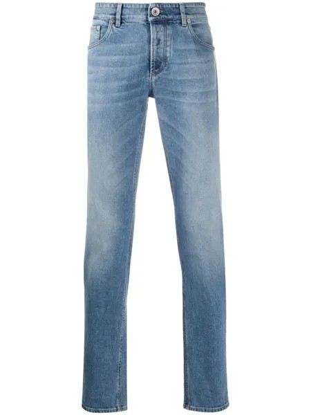 Brunello Cucinelli прямые джинсы, синий