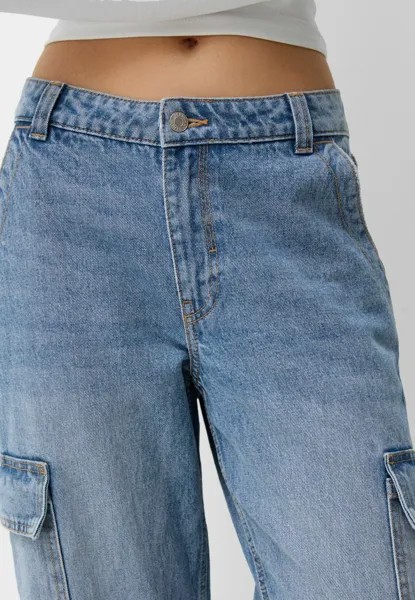 Джинсы-сигареты Bershka, цвет Light Blue Denim