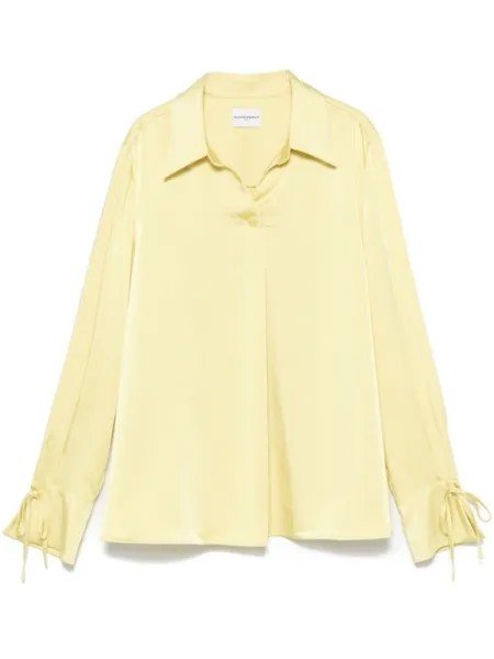 Claudie Pierlot атласная блузка, желтый