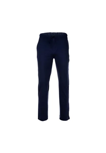 Брюки спортивные мужские - PJ PANT - SLEEP BOTTOM, брюки пижамные, длинные, хлопок RALPH LAUREN, цвет Marine