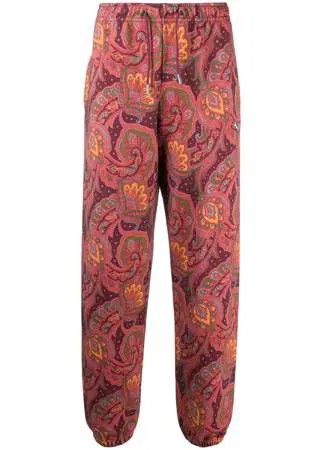 Etro джоггеры с принтом пейсли