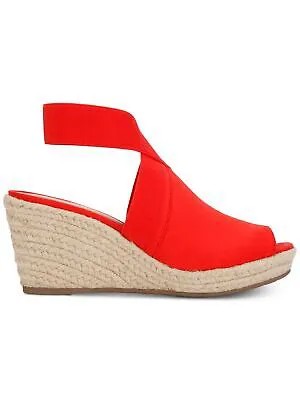 KENNETH COLE Женские красные эспадрильи Carrie на танкетке 1/2 дюйма, 9,5 м