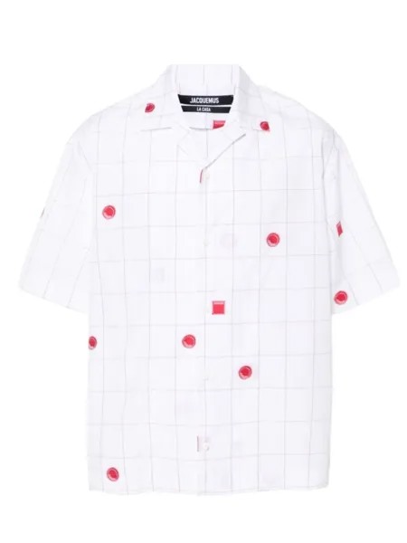 Jacquemus la chemise Джинсовая рубашка, белый