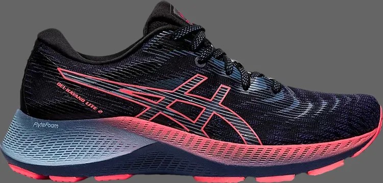 Кроссовки wmns gel kayano lite 2 'thunder blue blazing coral' Asics, синий