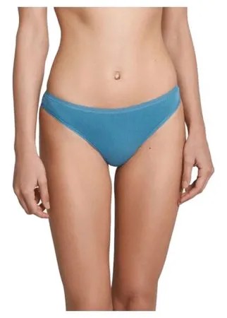 LUI et ELLE Трусы стринги Laura низкой посадки, размер 3 (M), gris-bleu