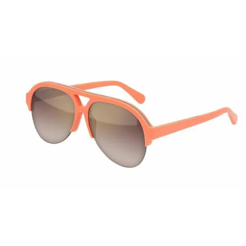Солнцезащитные очки Stella McCartney SC0030S 004, прямоугольные, для женщин, черный