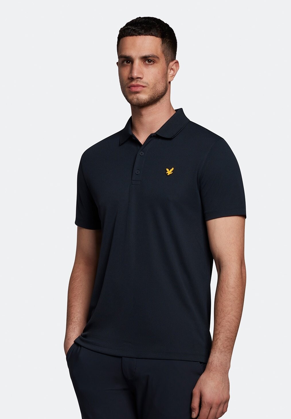 Поло Golf Tech Lyle & Scott, цвет z dark navy
