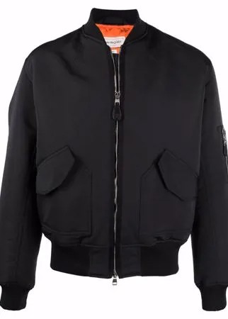 Alexander McQueen бомбер с логотипом