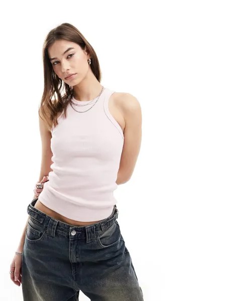 Dr Denim – Amelie – Светло-розовый топ без рукавов