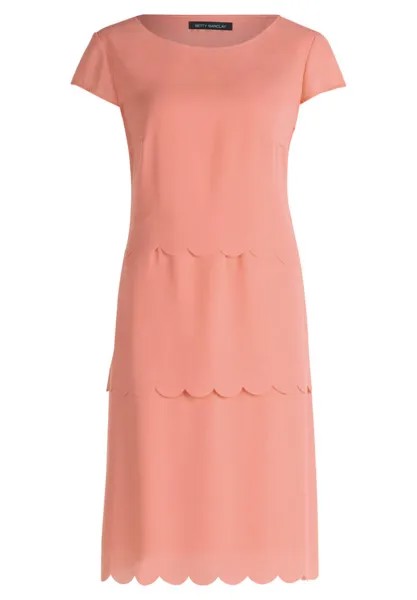 Ярусное платье с короткими рукавами Betty Barclay, розовый