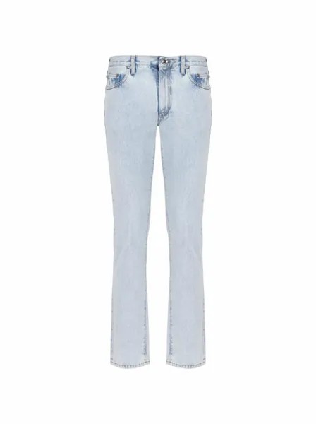 Прямые джинсы с логотипом  Off-White