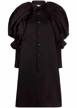 Comme Des Garçons платье-рубашка с объемными рукавами
