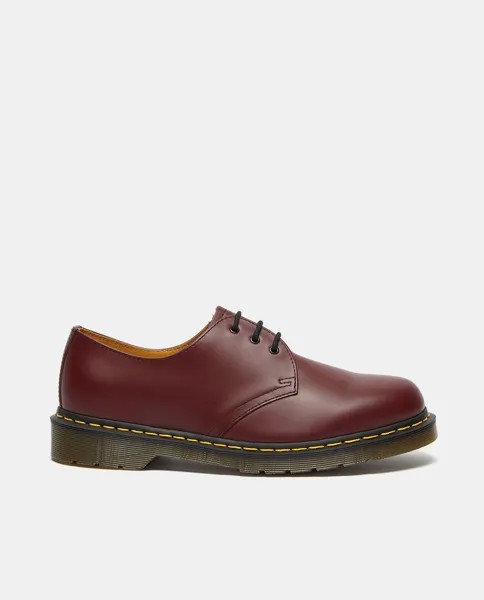 Martens мужские красные кожаные туфли на шнуровке Dr. Martens, красный