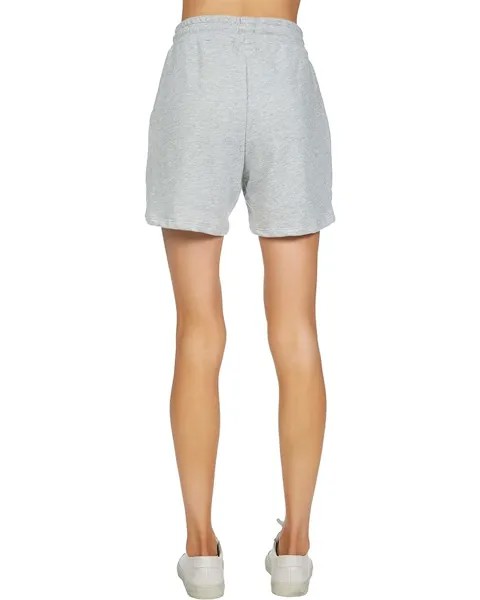 Шорты Michael Lauren Reza Terry Shorts with Pearl Drawstring, цвет Heather Grey