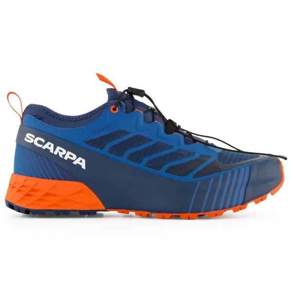 Кроссовки для бега по пересеченной местности Scarpa Ribelle Run GTX, цвет Blue/Spicy Orange