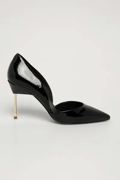 Кожаные туфли на высоком каблуке Bond 90. Kurt Geiger London, черный