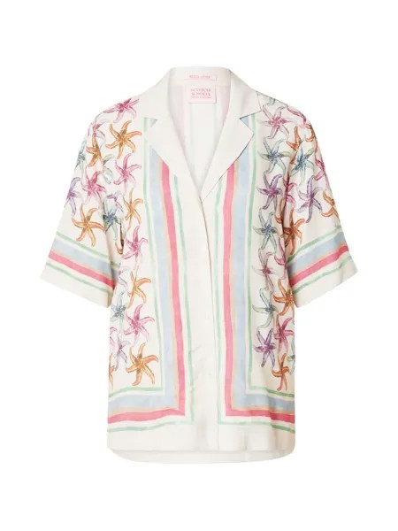 Блуза SCOTCH & SODA, разноцветный