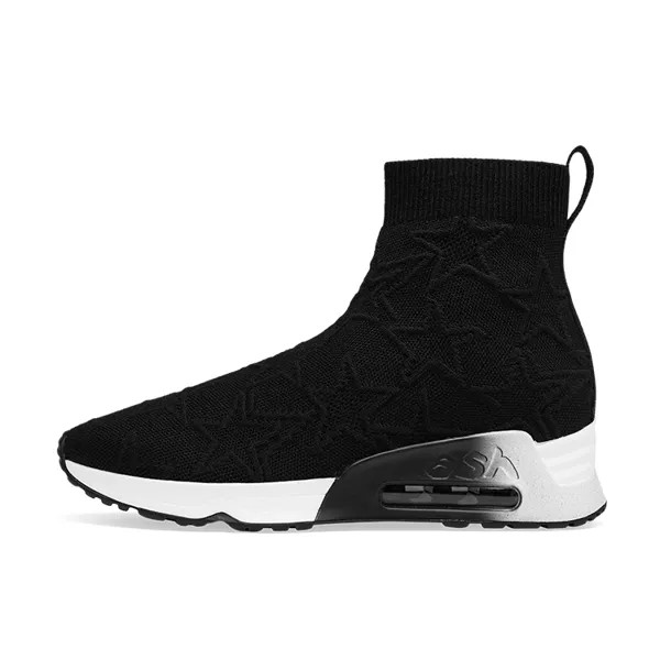Кроссовки ASH Lifestyle Shoes Women's High-top White, черный